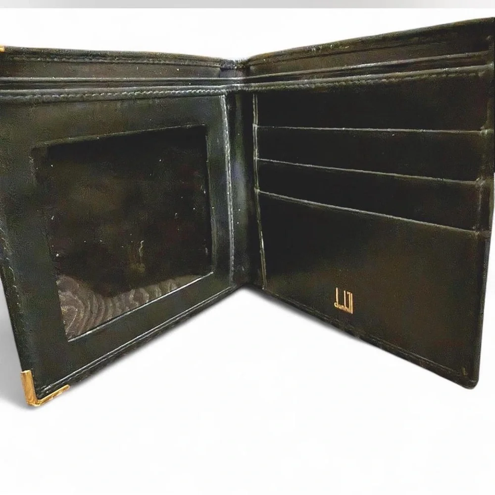 Dunhill Black Bifold Wallet